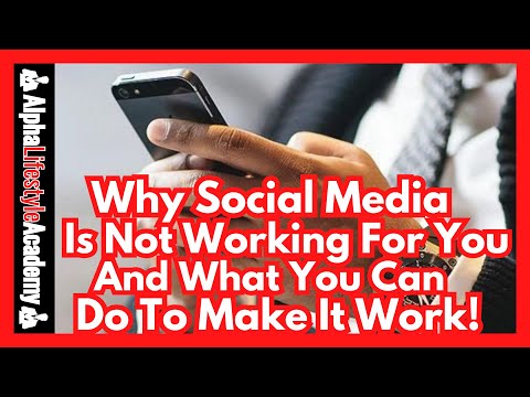 Small Business Marketing! Why Social Media Is Not Working For You And What You Can Do To Change It!  [Video]
