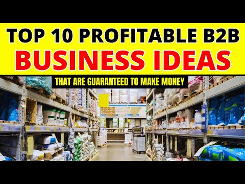 Top 10 Profitable B2B Business Ideas || Business 2 Business Ideas [Video]