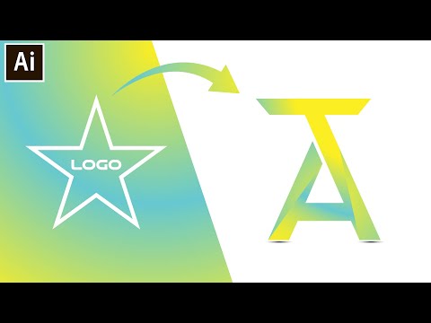 How to make Letter Design in Illustrator | Tutorial for Beginners [Video]