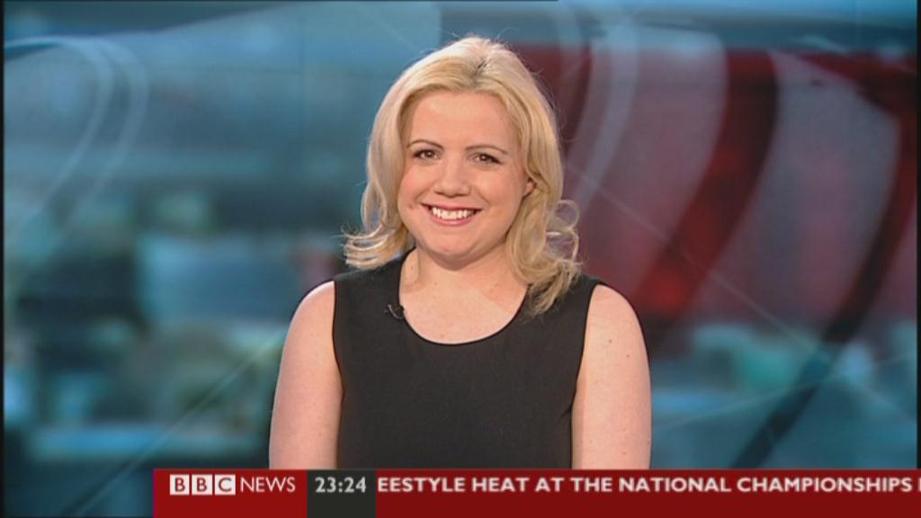 Amelia Harris Presents the Last BBC Sports News Bulletin from TVC [Video]