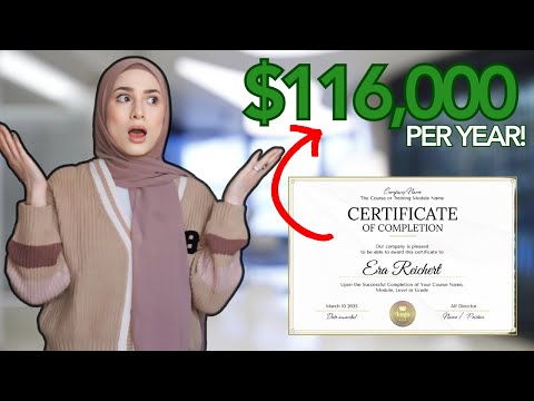 8 Easy Certifications for Careers that Pay Well (No Degree Required) [Video]