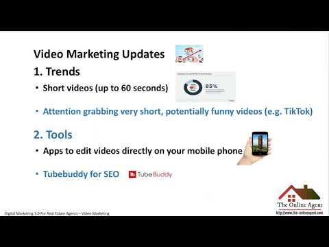 The Online Agent Video Marketing Update Aug 202