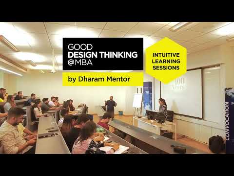 Design thinking at MBA Colleges | Dharam Mentor [Video]