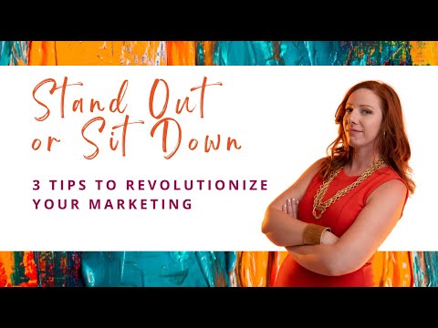 Stand Out or Sit Down: 3 Tips to Revolutionize Your Marketing | Get Good At Business [Video]