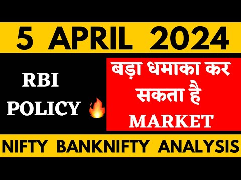 NIFTY PREDICTION FOR TOMORROW & BANKNIFTY ANALYSIS FOR 5 APRIL 2024 | MARKET ANALYSIS FOR TOMORROW [Video]