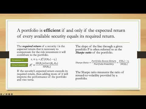 Corporate Finance: Capital Asset Pricing Model [Video]
