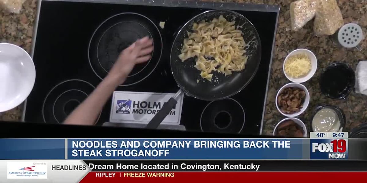 Steak stroganoff returns to Noodles and Company [Video]