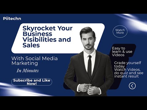 Skyrocket Your Business: A Social Media Marketing Guide by PIITECH [Video]