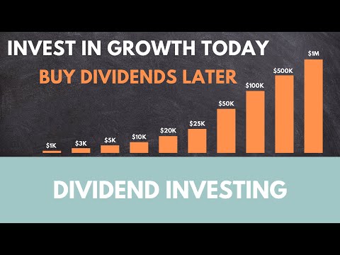 Invest in growth today and buy dividends later [Video]