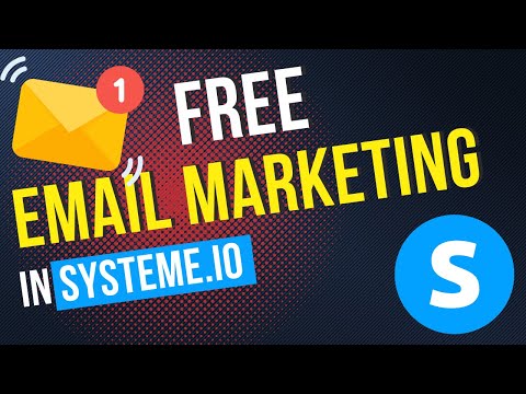 How to do Email Marketing in systeme.io for Free [FULL TUTORIAL] [Video]