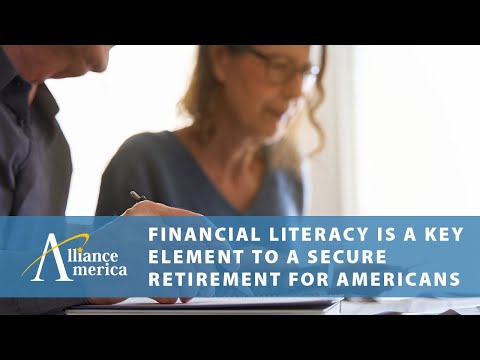 Financial literacy is a key element to a secure retirement for Americans. [Video]