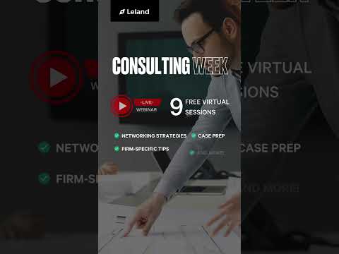 📣 Consulting Week 2024 – FREE Virtual Event [Video]