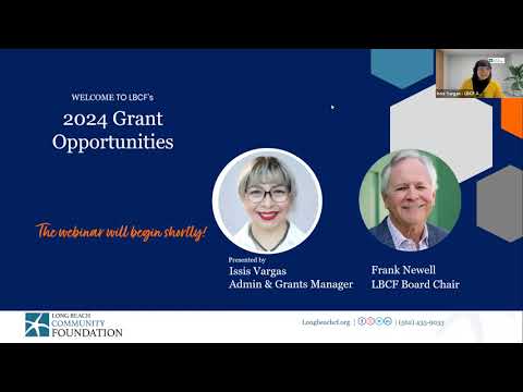 2024 Grant Opportunities Webinar [Video]