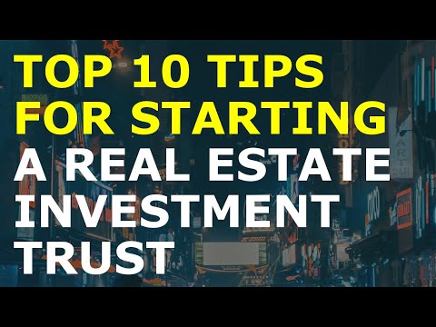 How to Start a Real Estate Investment Trust Business | Free Business Plan Template Included [Video]