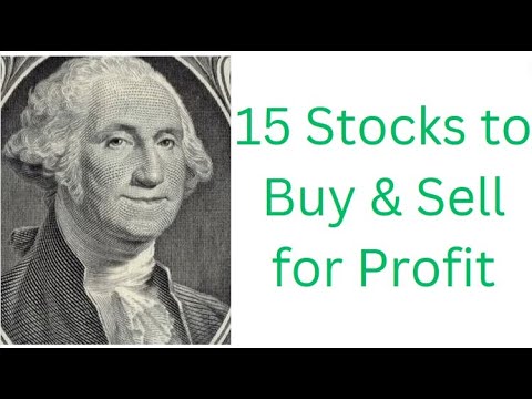 15 Stocks to BUY & SELL for Profit [Video]