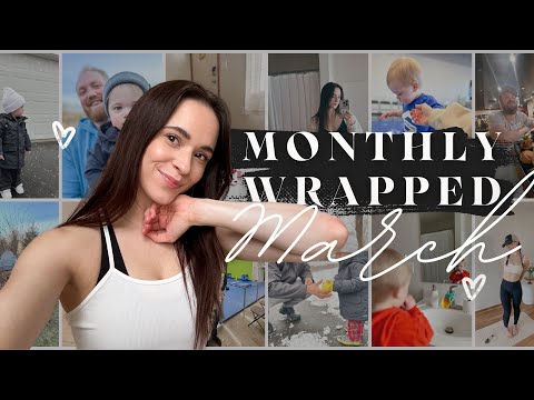 ✨Monthly Wrapped: MARCH ✨ | what’s been going on + mom adventures and business planning [Video]