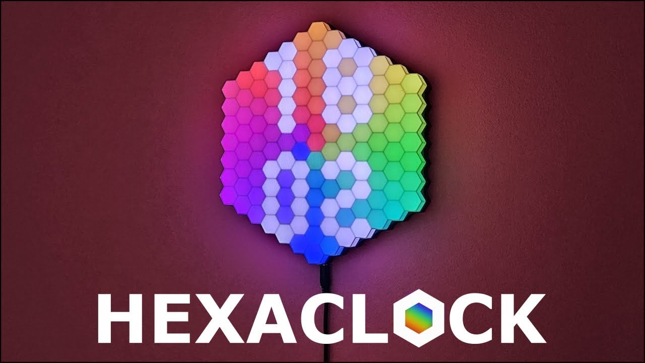 Build a LED Hexagon Wall Clock  Adafruit Industries  Makers, hackers, artists, designers and engineers! [Video]