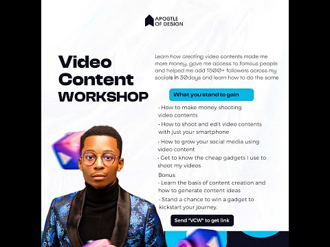 Video Content Workshop [Video]