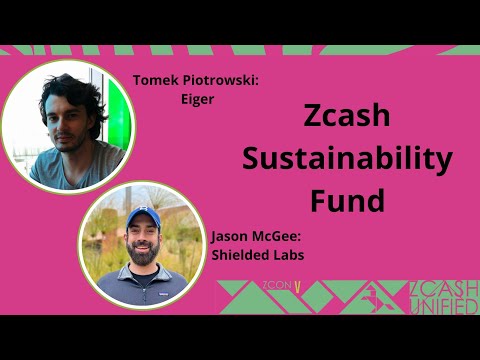Zcash Sustainability Fund with Eiger and Shielded Labs – ZconV – Zcash: Unified 2024 [Video]