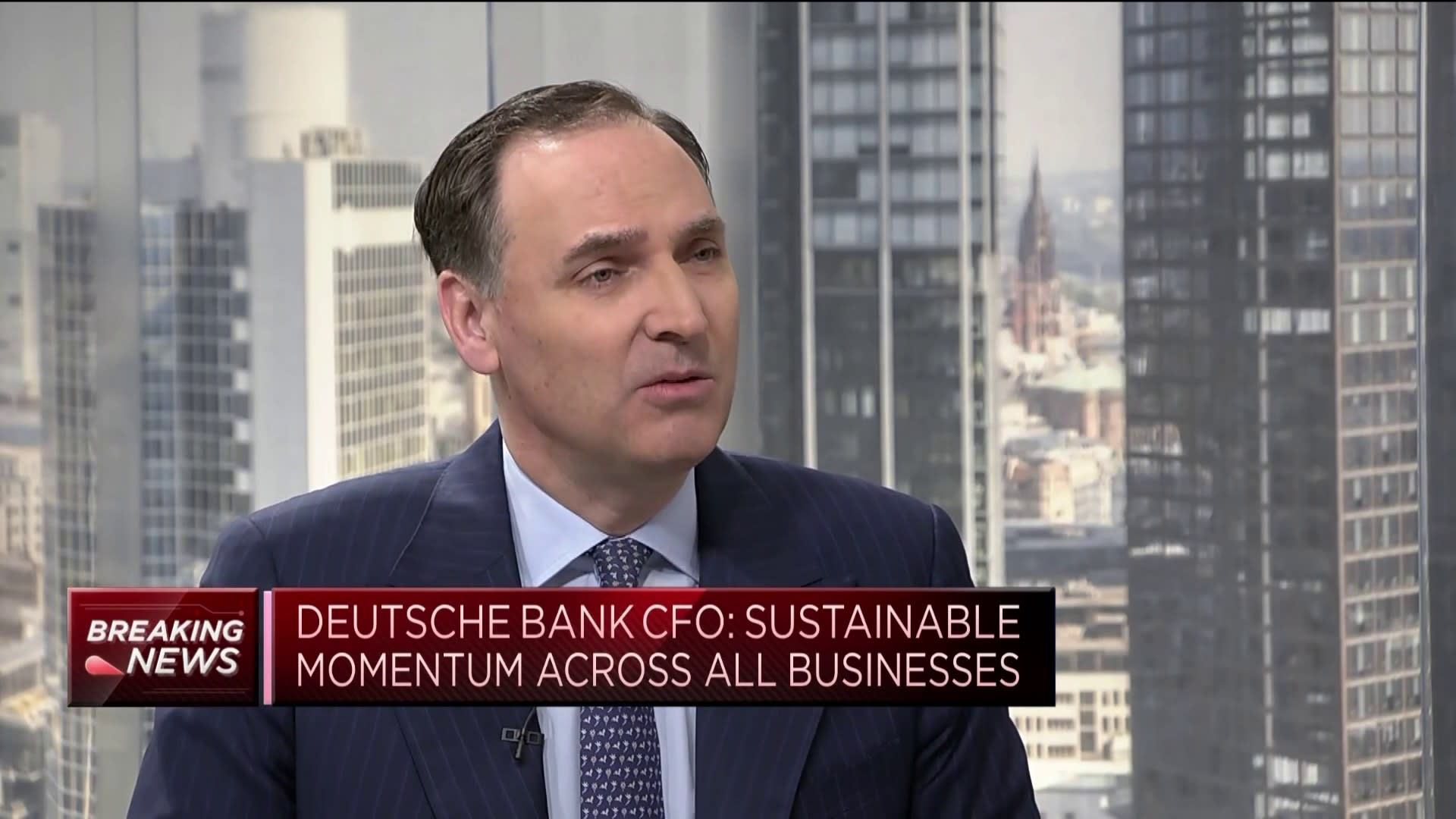 Deutsche Bank investment banking unit ‘standout’ in first quarter, CFO says [Video]