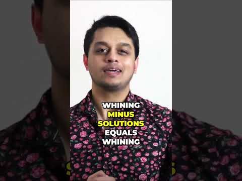 Whining minus Solutions: An Opportunity to Transform Complaints into Business [Video]