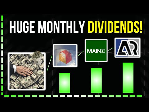 Top 3 Monthly Dividend Stocks That’ll Pay Your Bills QUICKLY! [Video]