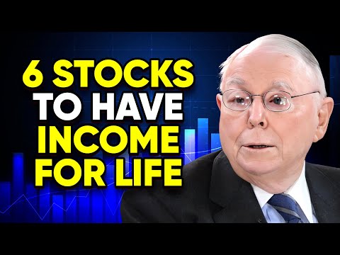 Charlie Munger 6 Dividend Stocks To Live Off Forever [Video]