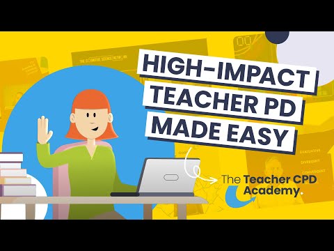 How The Teacher CPD Academy Makes High-Impact Professional Development Easy [Video]
