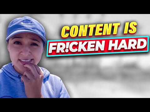 Content Marketing Has Been A STRUGGLE (The Truth) [Video]