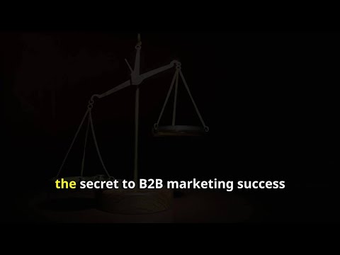 Mastering B2B Marketing strategy [Video]