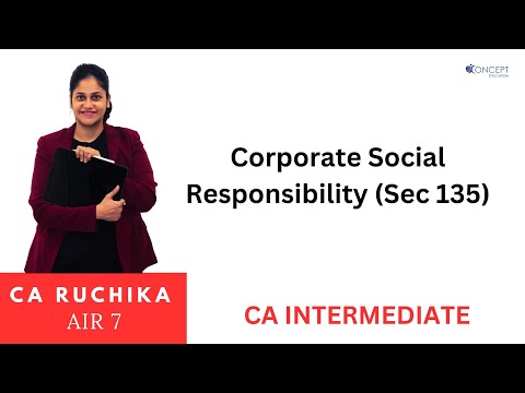 Corporate Social Responsibility – Section 135 [Video]