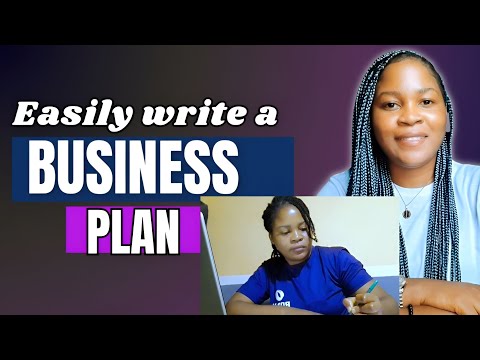 How to write a Business Plan 101 | Business tip [Video]