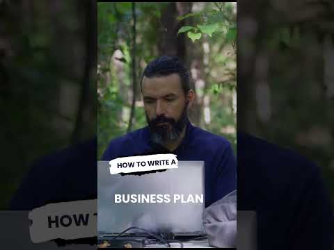 How to write a business plan.  [Video]
