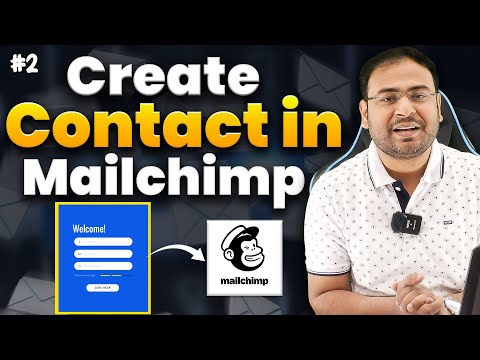 How to Create Email list on MailChimp (Send Form data to Mailchimp) | Email Marketing |#2 [Video]