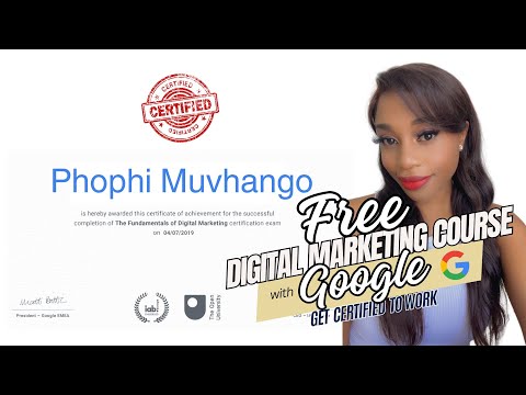 Free Digital Marketing Course | Google Certificate | Certified Digital Marketing Specialist [Video]