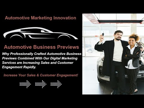 Automotive Business Marketing Solutions  [Video]
