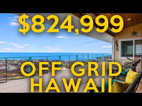 OFF GRID Hawaii Living!!! Paradise views in Milolii Hawaii [Video]