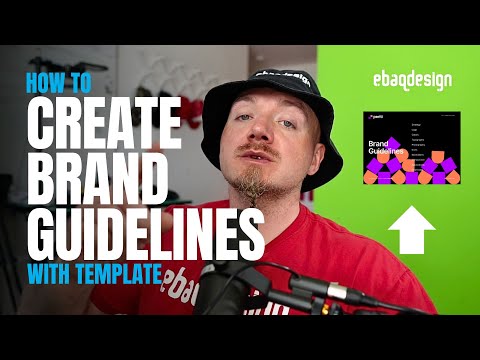 How To Create Brand Guidelines (w/ Template) [Video]