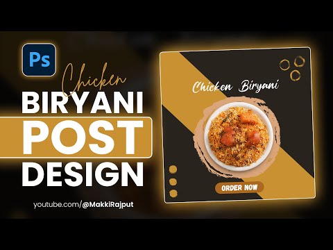 How to Design Amazing Food Post in Adobe Photoshop CC [Video]