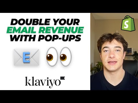 Pop-Up Forms That *actually* 2x Your Klaviyo Email Marketing Revenue [2024 Shopify] [Video]
