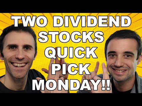 Dividend QUICK PICK Stock Pick Monday! 🔥 | Two Stocks DOWN 20% | BUILDING Passive Income 💰 [Video]