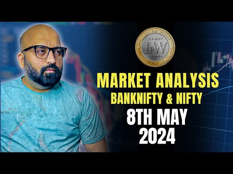 Market Analysis for 8th MAY | Trading Levels For Tomorrow | Banknifty and Nifty Predictions [Video]