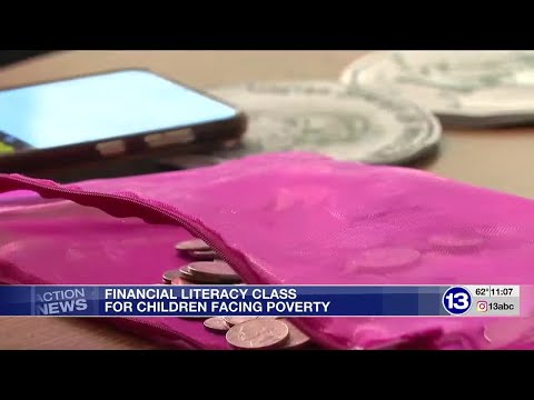 Financial literacy class for children facing poverty [Video]