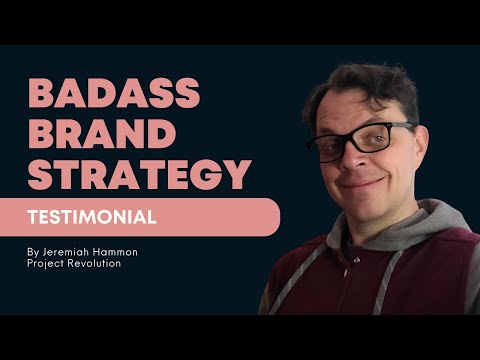 Brand Strategy Recommendation: Jeremiah Hammon | Project Revolution [Video]