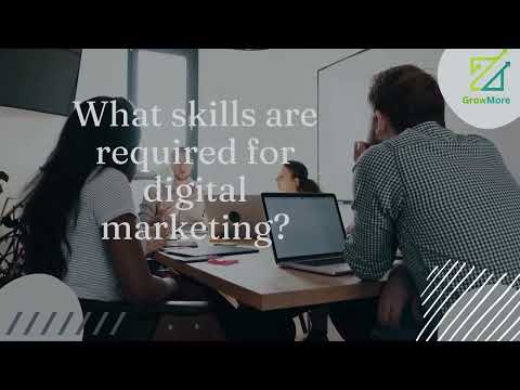 What skills are required for digital marketing [Video]