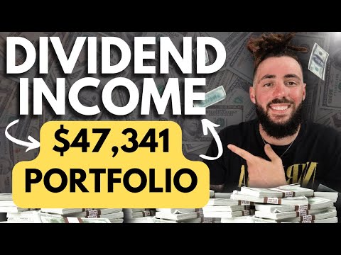 How Much Dividend Income I Was Paid In April | $47,341 Portfolio [Video]