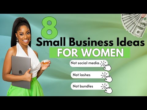 The TOP 8 Small Business Ideas For WOMEN This Week [Video]