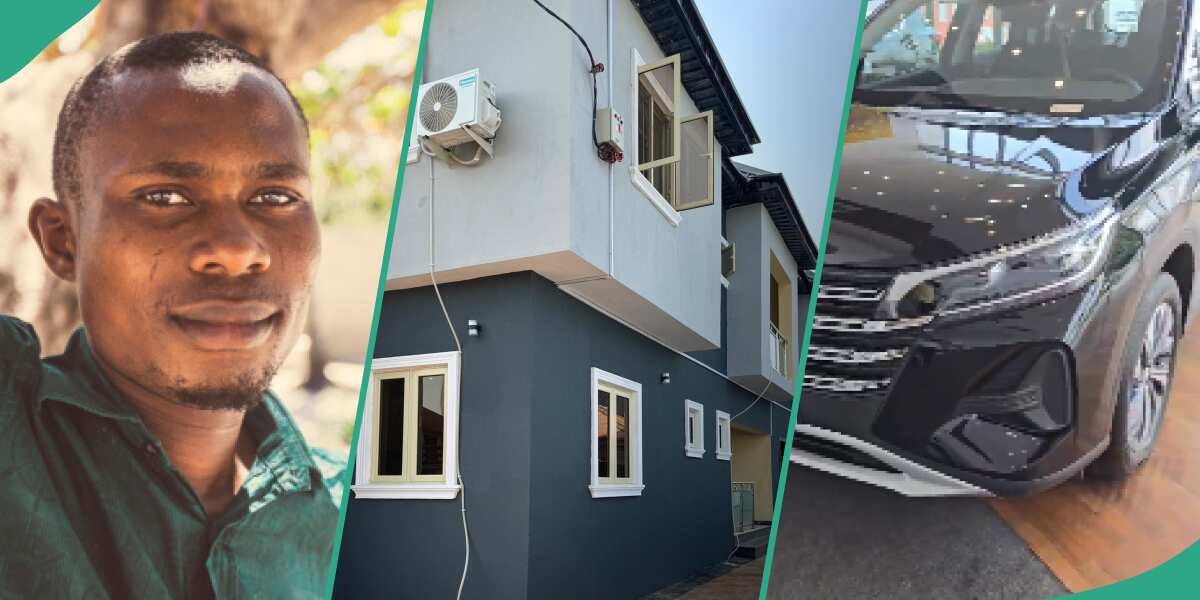 Happy Mother’s Day: Nigerian Man Builds House, Gets Brand New GAC Car for Mum Who Took Care of Him [Video]
