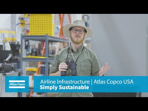 Simply Sustainable: Airline Infrastructure | Atlas Copco USA [Video]