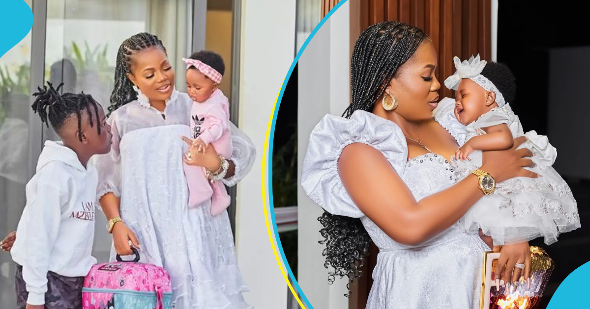 Mzbel Puts Her Chest On Display As She Feeds Her Baby In Video On Mother’s Day